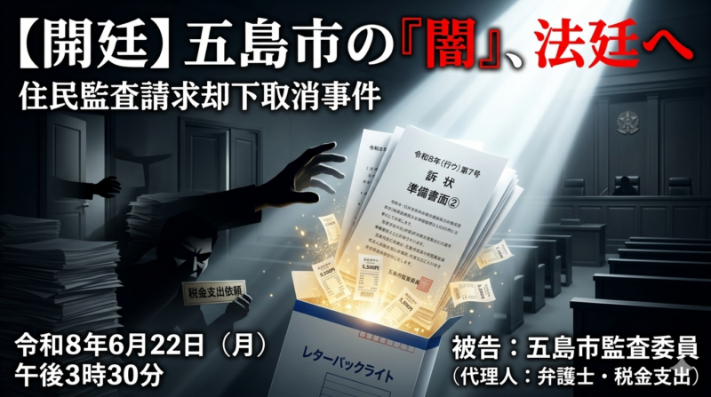 住民監査請求取消事件