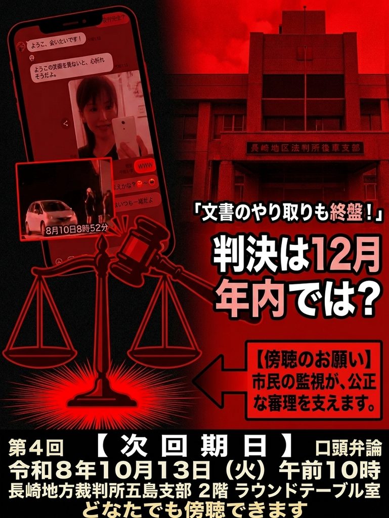 第4回口頭弁論期日