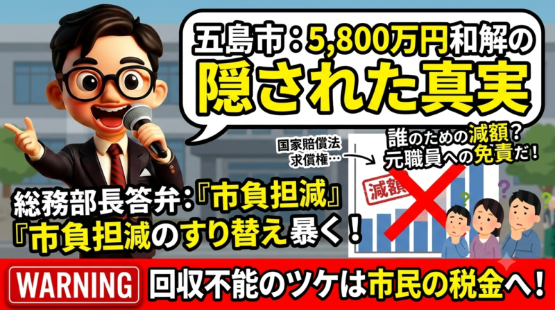 騙される五島市民