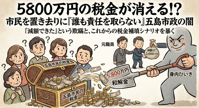 騙される五島市民